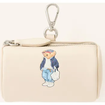 Kabelka Polo Ralph Lauren Dámský Přívěsek Na Tašku, krémová / tmavě...