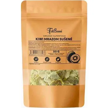 Sušené ovoce FitBoom Lyofilizované Kiwi - 50 g