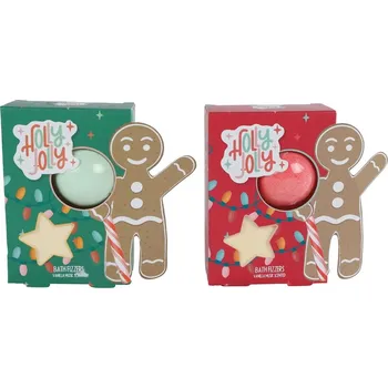 Koupelová kosmetika Vánoční dárková sada - vodní bomby do koupele koule + hvězda 20 + 60 g - mix variant či barev