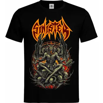 Tričko Sinister | Devil Druh: Pánské, Barva: Černá, Velikost: M