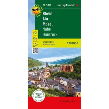 Rýn - Ahr - Mosela, Nahe & Hunsrück 1:140 000 / dobrodružný průvodce a mapa