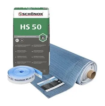 Kročejová izolace Schönox Renotex 3D · 50 m2 · Potěrový systém s kročejovou izolací