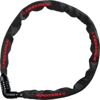 Zámek na kolo Trelock řetězový zámek Kombi BC 115/60/4 CODE (černá)