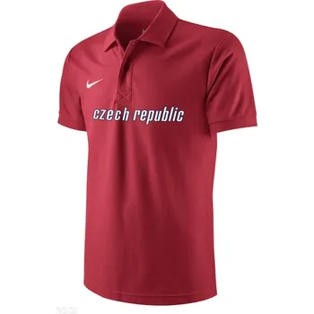 Pánská móda Polokošile Nike TS Core Polo Czech Republic 454800-657r Velikost L