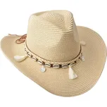 Clayre & Eef - Klobouk na léto SHELLS JZHA0050BE