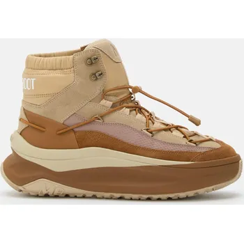 Pánská zimní obuv Pánské hnědé sněhule Moon Boot Moon247 Xlace Mid 42