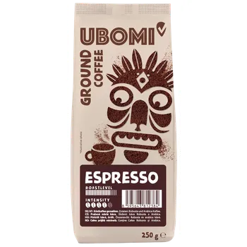 UBOMI Espresso Mletá RFA káva 250 g