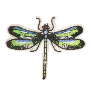 Nášivka Nažehlovací nášivka - vážka (10,0 x 8,1 cm)