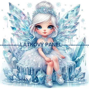 Panel kočárkovina - Ledová víla - AVS-87 Velikost: 20x20cm