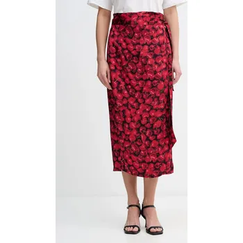 Dámská sukně Sukně Never Fully Dressed Cherry Jaspre NFDSK802 červená 33X, vel. XL