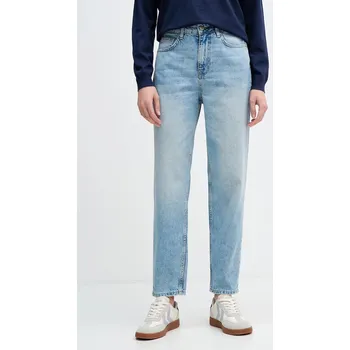 Dámské džíny Džíny Sisley dámské, medium waist, 4TTZLE048 modrá 50J, vel. 28