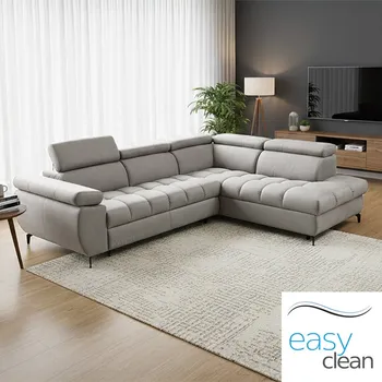 Sedací souprava Sedací souprava LUGANO II | 272x202 | rozkládací + úložný pr. | šedá | PRAVÁ | VÝPRODEJ Z PRODEJNY