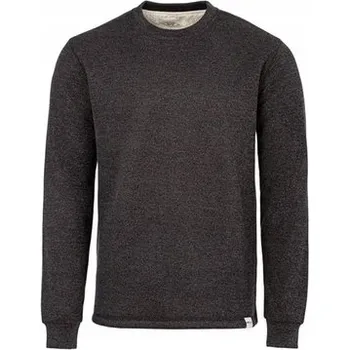 Pánská mikina Lee Cooper pánská mikina fleecová tmavě šedá, Velikost 3XL