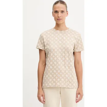 Pánské tričko Bavlněné tričko Guess PEONY V5YI04.I3Z14 béžová 80X, vel. S