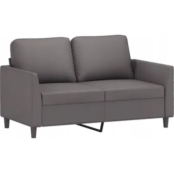 Pohovka Pohovka VidaXL 140 x 50 cm umělá kůže šedá