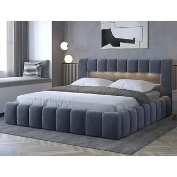 Ložnice Postel Lamica 140x200 + Kovový rám/plynový výtah/kontejner