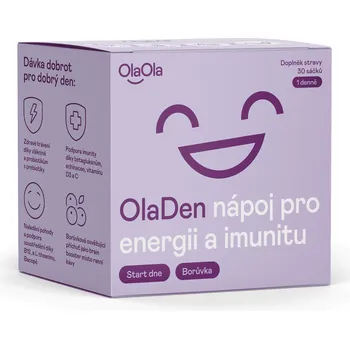 OlaOla OlaDen nápoj pro energii a imunitu 30 ks + 2 měsíce na vrácení zboží