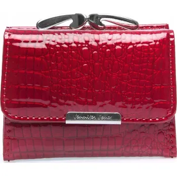 Peněženka Jennifer Jones dámská peněženka z pravé kůže červená