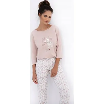 Dámské pyžamo Pyžamo Sensis Milani 3/4 S-XL M růžová špinavá