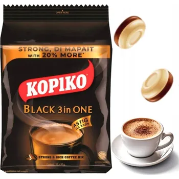 Káva Káva instantní rozpustná 3v1 Kopiko Black 10x30 g