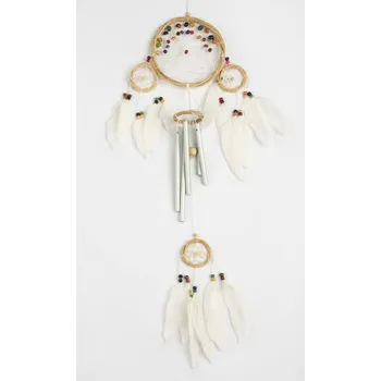 Lapač snů Lapač snů SOUND bílý / délka 60 cm