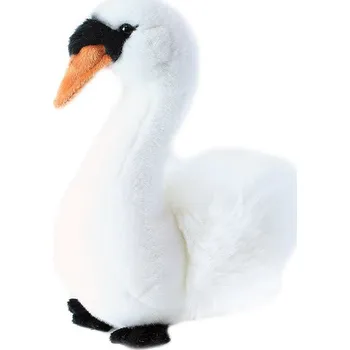 plyšák _Ostatní 1_ Pták labuť sedící 23cm Eco-Friendly 204546