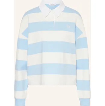 Dámská košile Darling Harbour Dámské Rugbyové Tričko, sky blue / offwhite, 38