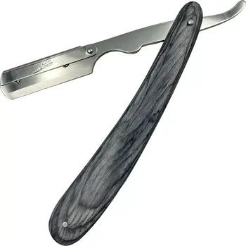 Břitva na holení Morgan’s Cut Throat Razor - Shavetta na holení s dřevěnou rukojetí