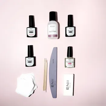 ENII NAILS ENII Rubber System Sada - Profesionální sada Base & Top (bez lampy)