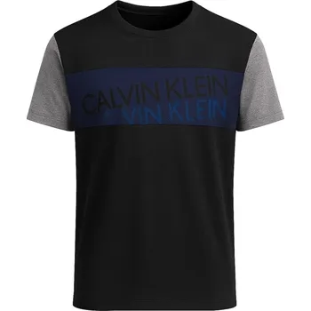 Pánské tričko Calvin Klein pánské tričko Wave Iconic černé