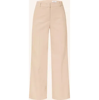 Dámské kalhoty Comma Dámské Marlene Kalhoty Z Flanelu, béžová, 34