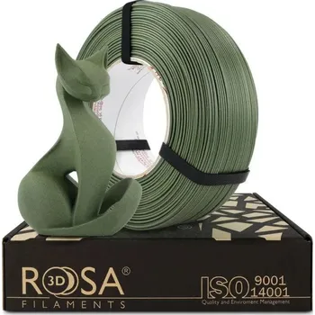 Filament ReFill ROSA3D / PLA-CF / MATT OLIVE GREEN / 1,75 mm / 1 kg