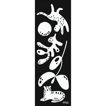 podložka na cvičení Podložka na jógu JOYINME Flow Coated 3 mm coated mind games tmavá