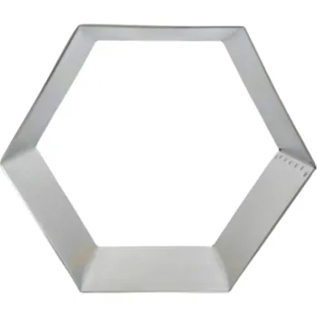 Forma na pečení Dortový ráfek – Šestihran, vnitřní průměr 18 cm