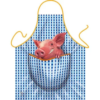 Kuchyňská zástěra Zástěra Usměvavé prasátko