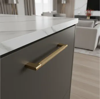 Nábytkové kování Siro Úchytka INDUST / Starozlatá 320 mm