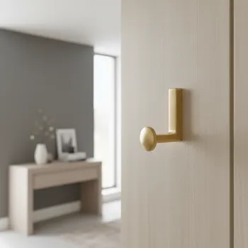 Věšák Interex design Věšák VIVO / Zlatý leštěný