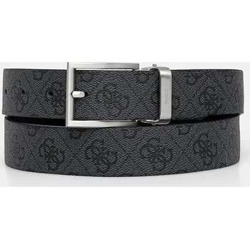 Opasek Oboustranný pásek Guess BUCAREST pánský, černá barva, BMBCLO P5135 BMBCLO.P5135 99X, vel. M