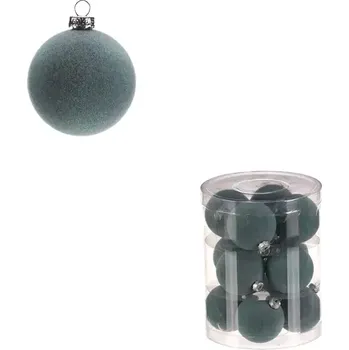 Vánoční dekorace Sametové ozdoby, pr. 5 cm (12 ks) VAK133 MENT - SLEVA 3% s kodem radost25