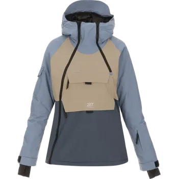 2117 of Sweden Nelkerim dámská lyžařská bunda, Dusty Blue XS