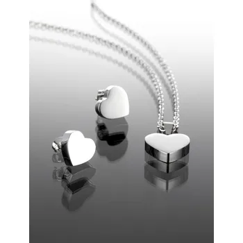 Souprava šperků Prosperk Souprava řetízek a náušnice srdíčka S0767