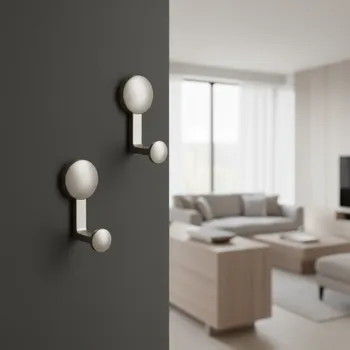 Věšák Interex design Věšák VIVO XL / Kartáčovaný nikl