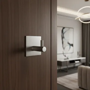 Věšák Interex design Samolepicí věšák GINNA / Nerezová ocel