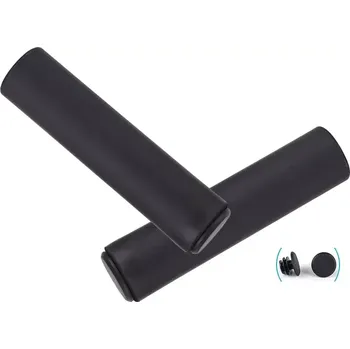 Pěnové gripy na kolo (1 pár) – černé (RUKP6)