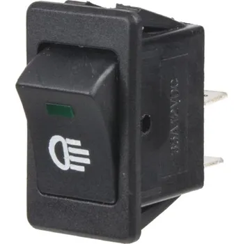 Auto elektroinstalace Spínač kolébkový hranatý 35A na světla přední