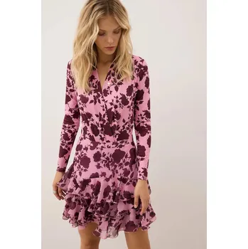 Dámská halenka Halenka Bizuu LOMMA LOMMA.ROZOWY růžová 30A, vel. 40