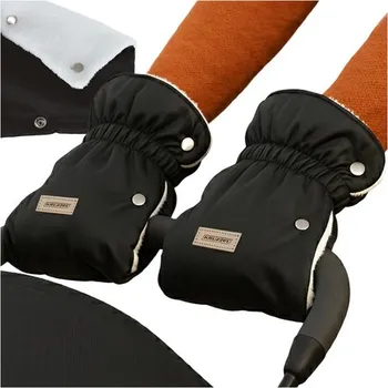 Kočárek Dvojité fusaky do kočárku - černé Kruzzel 25814