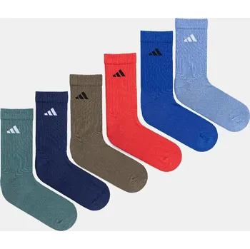 Pánské ponožky Ponožky adidas 6-pack černá barva, JW2774 55X, vel. 37/39