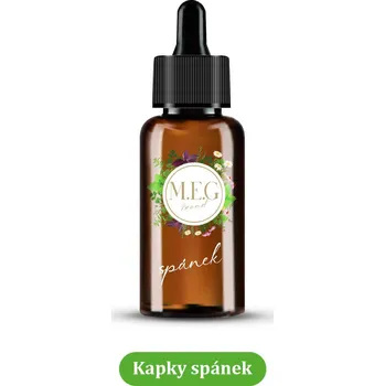 Doplněk stravy M.E.G Bio Bachovky - Spánek