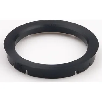 Alu kolo Kroužek vymezovací 73,0 / 60,1 (FZ49), plast, černá, přesah kužele 4mm